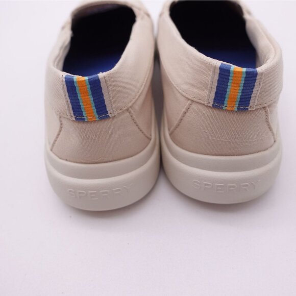 Sperry Women's Slip-On Captain's Moccassins Sneakers Ivory Size 10 Wide STS87400 - Picture 3 of 9